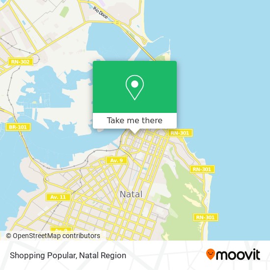 Shopping Popular map