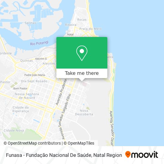 Funasa - Fundação Nacional De Saúde map