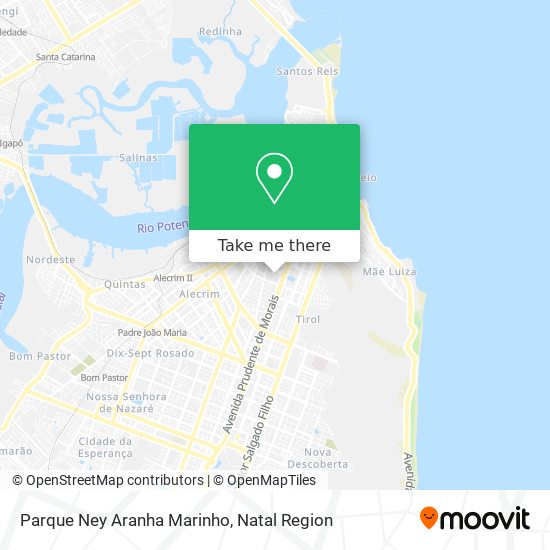 Parque Ney Aranha Marinho map