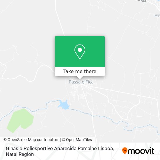 Ginásio Poliesportivo Aparecida Ramalho Lisbôa map
