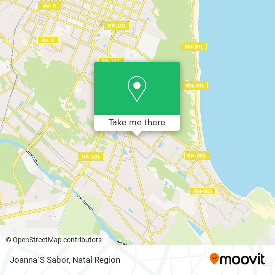 Joanna´S Sabor map