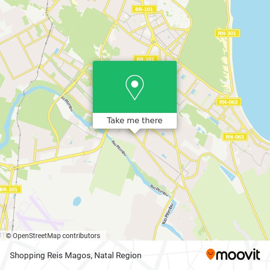 Mapa Shopping Reis Magos