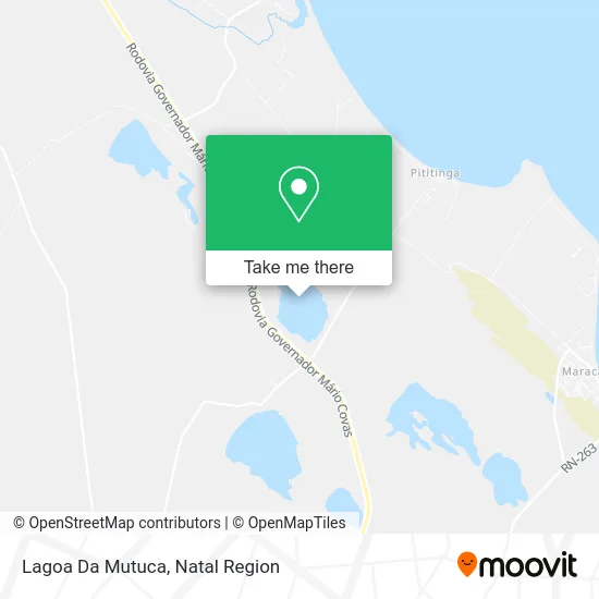 Lagoa Da Mutuca map
