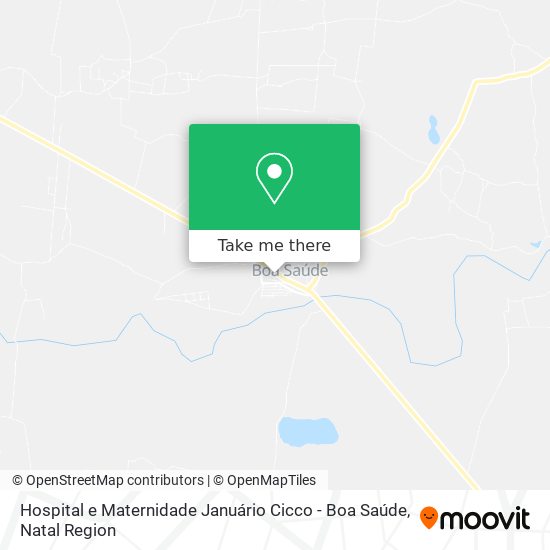 Hospital e Maternidade Januário Cicco - Boa Saúde map