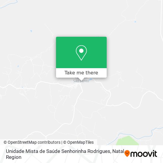 Unidade Mista de Saúde Senhorinha Rodrigues map