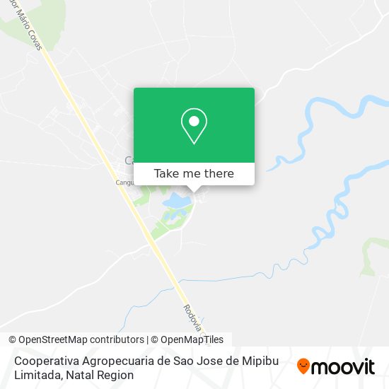 Cooperativa Agropecuaria de Sao Jose de Mipibu Limitada map