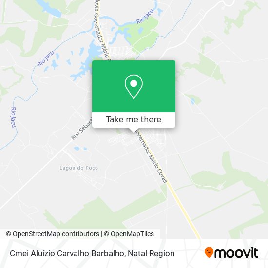 Cmei Aluízio Carvalho Barbalho map