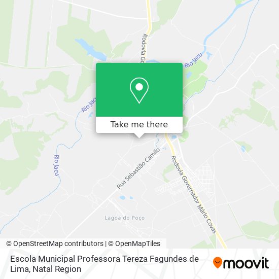 Escola Municipal Professora Tereza Fagundes de Lima map
