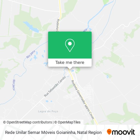 Rede Unilar Semar Móveis Goianinha map