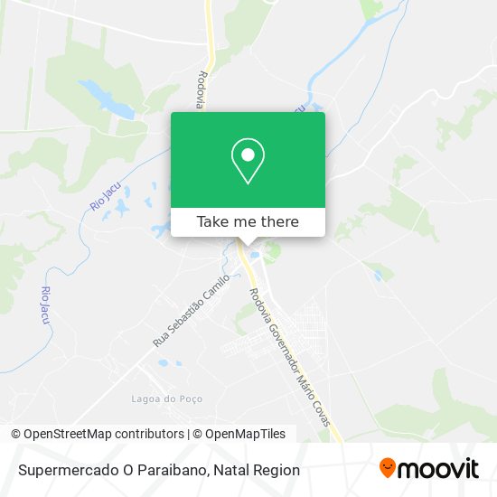 Supermercado O Paraibano map