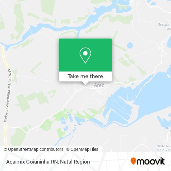 Açaímix Goianinha-RN map