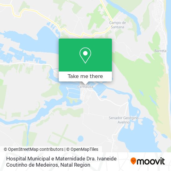 Hospital Municipal e Maternidade Dra. Ivaneide Coutinho de Medeiros map