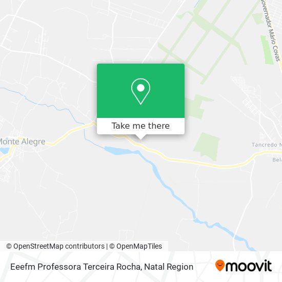 Eeefm Professora Terceira Rocha map