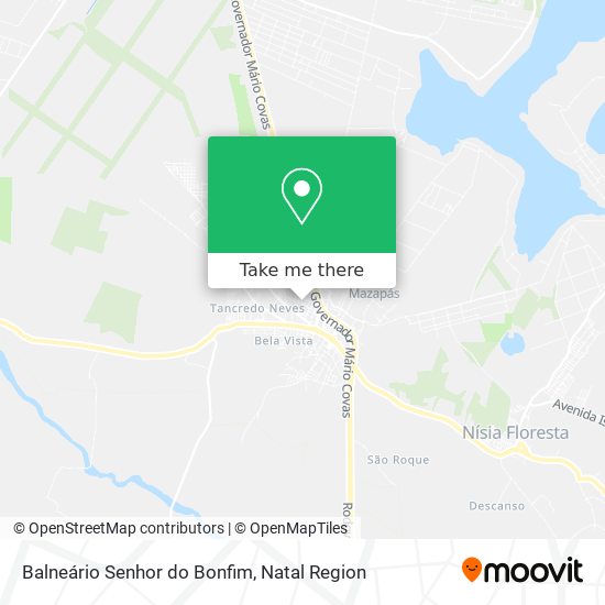Balneário Senhor do Bonfim map