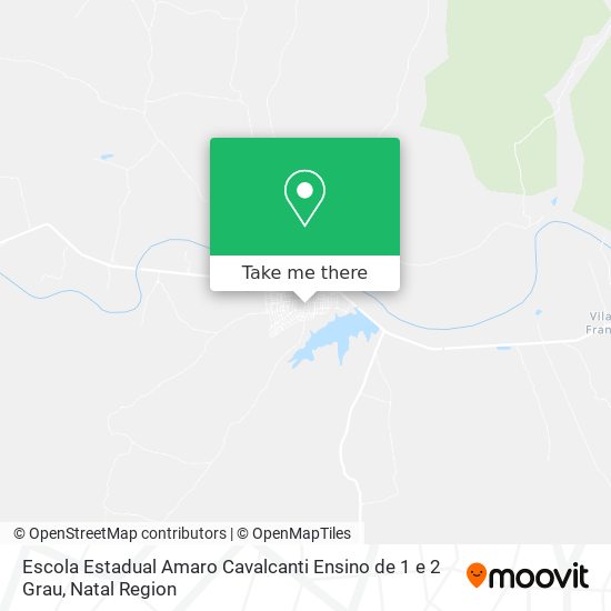 Escola Estadual Amaro Cavalcanti Ensino de 1 e 2 Grau map