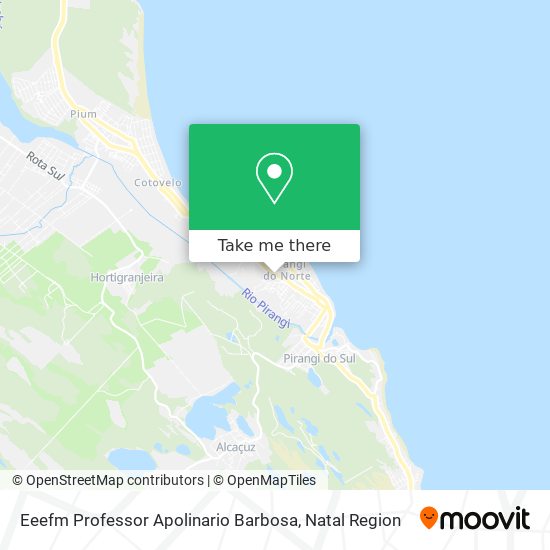 Eeefm Professor Apolinario Barbosa map