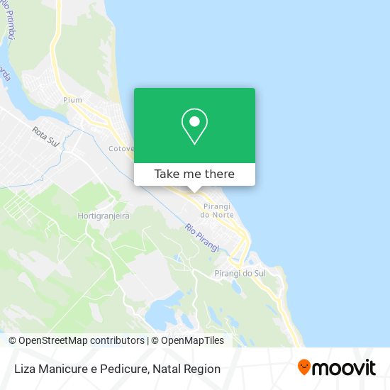 Liza Manicure e Pedicure map