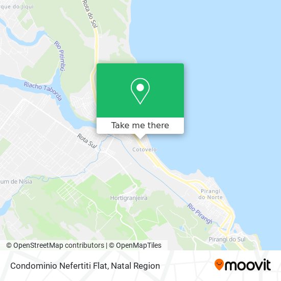 Condominio Nefertiti Flat map