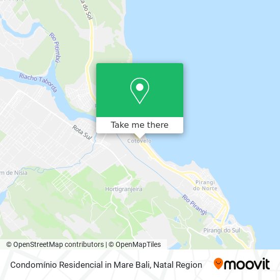 Condomínio Residencial in Mare Bali map