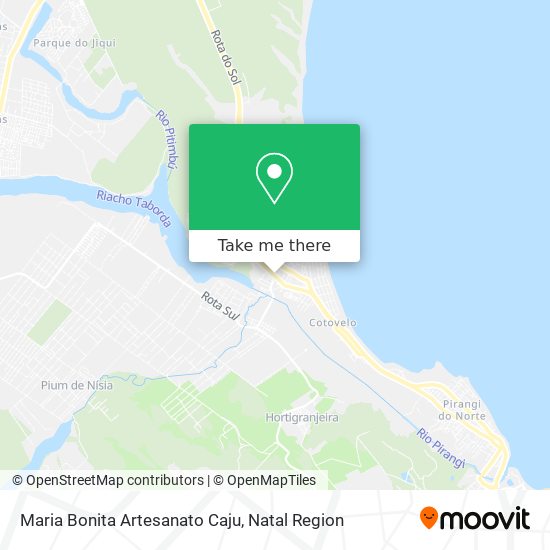 Maria Bonita Artesanato Caju map