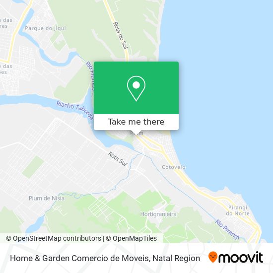 Home & Garden Comercio de Moveis map
