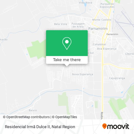 Residencial Irmã Dulce II map