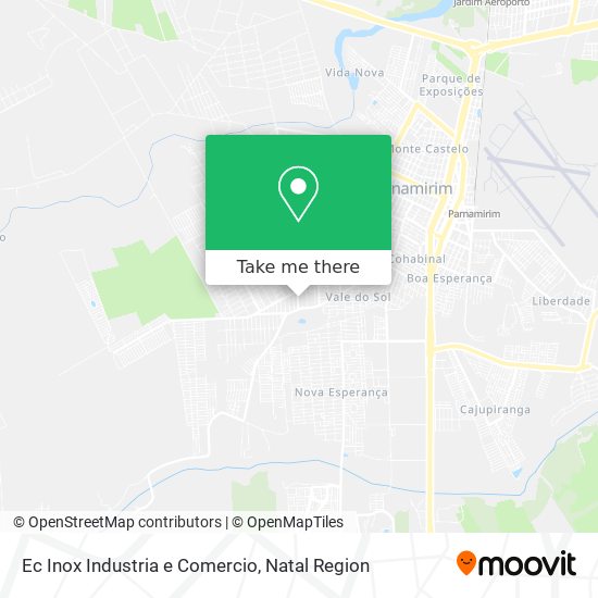 Ec Inox Industria e Comercio map