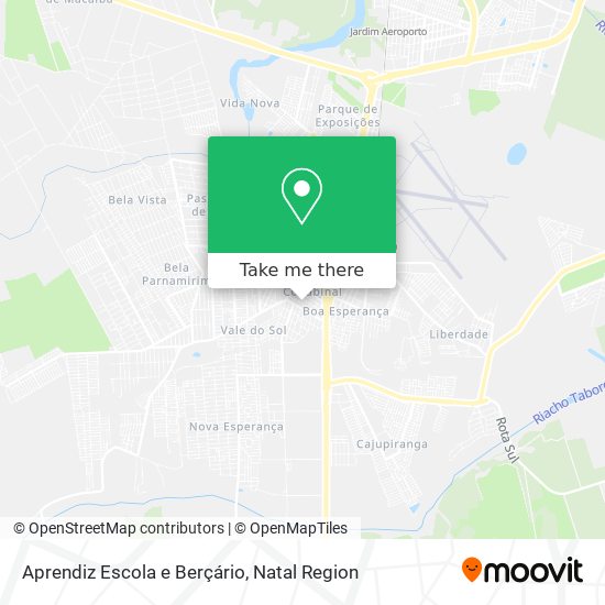 Aprendiz Escola e Berçário map