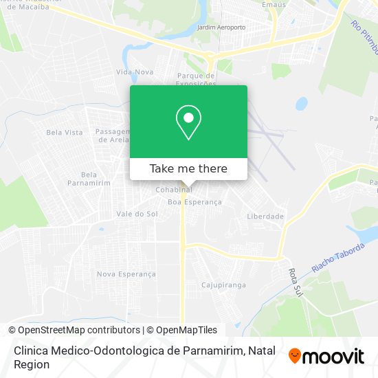 Mapa Clinica Medico-Odontologica de Parnamirim