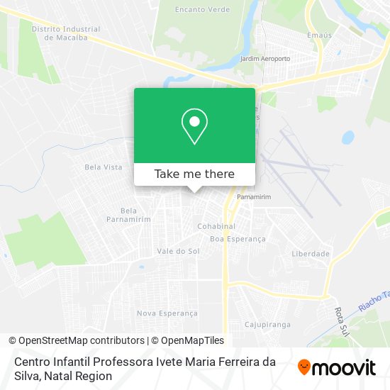 Centro Infantil Professora Ivete Maria Ferreira da Silva map
