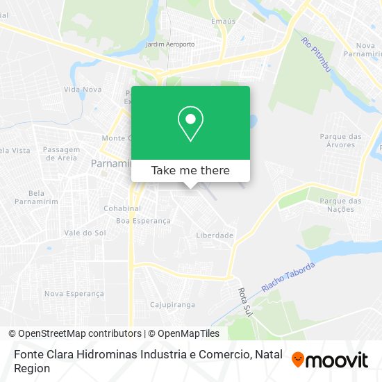 Fonte Clara Hidrominas Industria e Comercio map