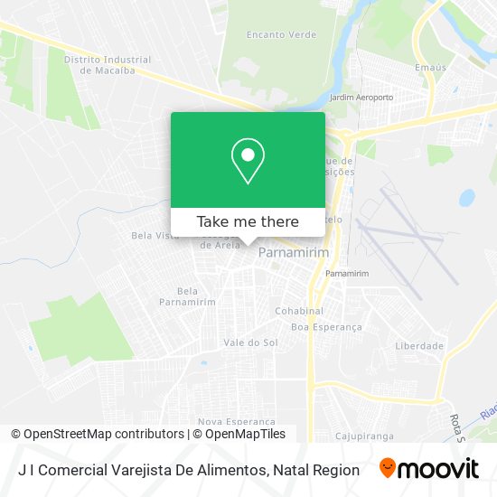 J I Comercial Varejista De Alimentos map