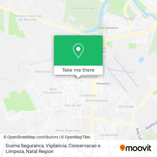 Guima Seguranca, Vigilancia, Conservacao e Limpeza map
