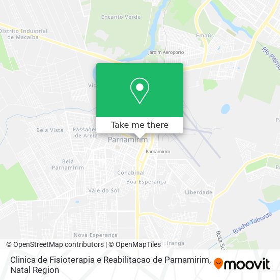Clinica de Fisioterapia e Reabilitacao de Parnamirim map
