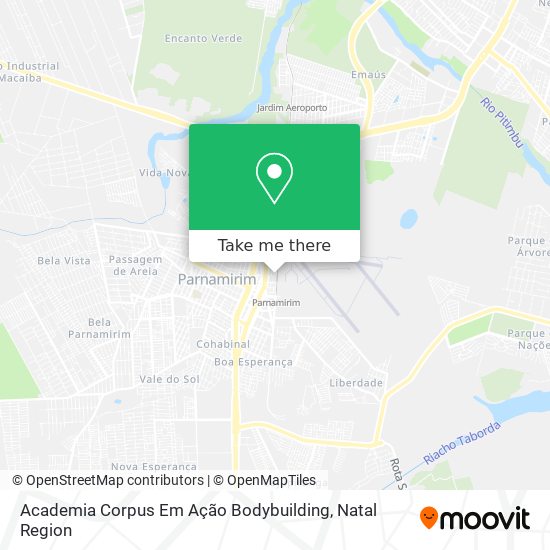 Mapa Academia Corpus Em Ação Bodybuilding