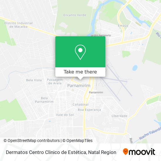 Dermatos Centro Clinico de Estética map