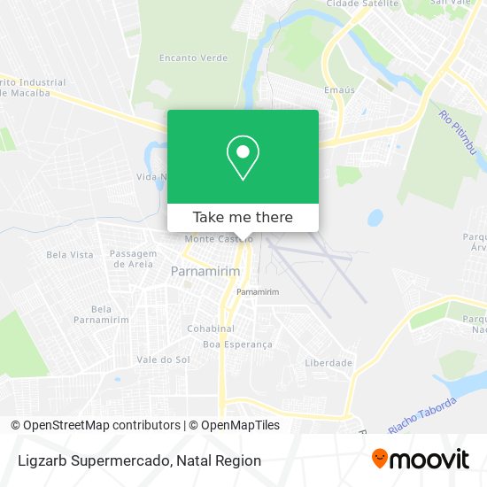 Mapa Ligzarb Supermercado