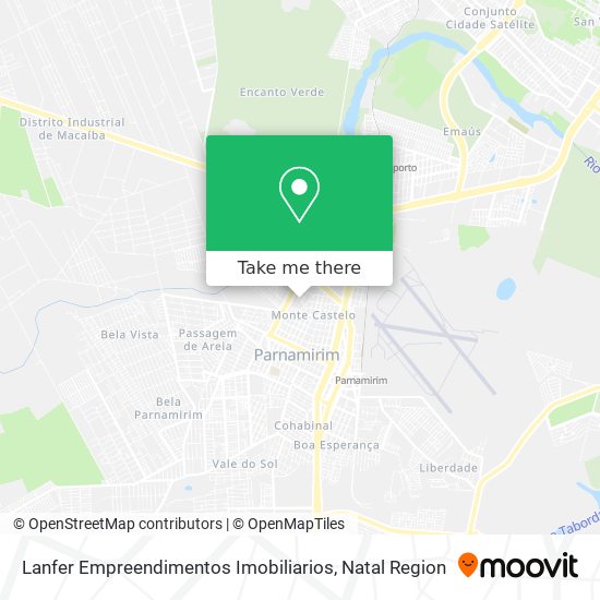 Lanfer Empreendimentos Imobiliarios map