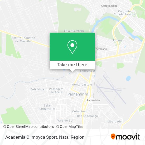 Academia Olimpyca Sport map