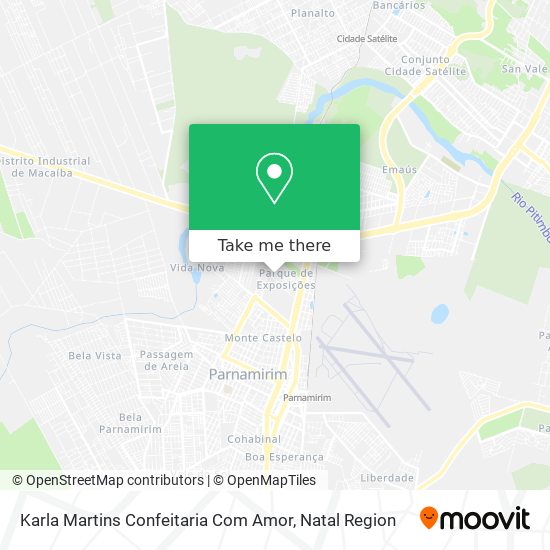 Karla Martins Confeitaria Com Amor map