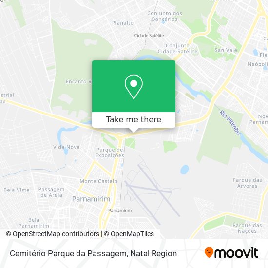 Cemitério Parque da Passagem map