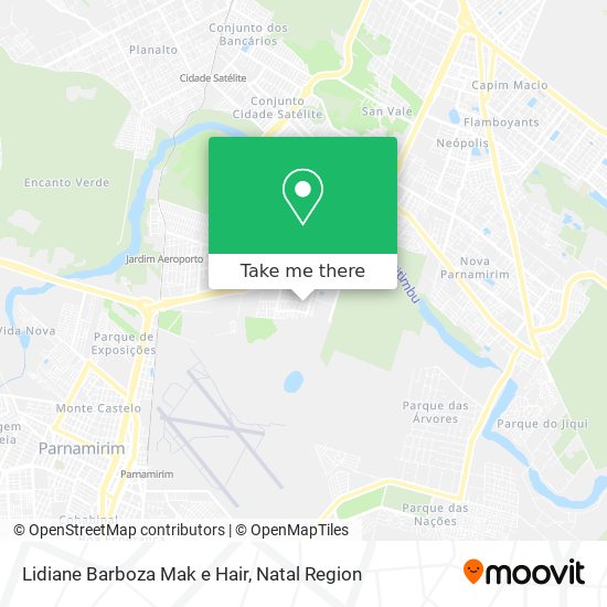 Lidiane Barboza Mak e Hair map