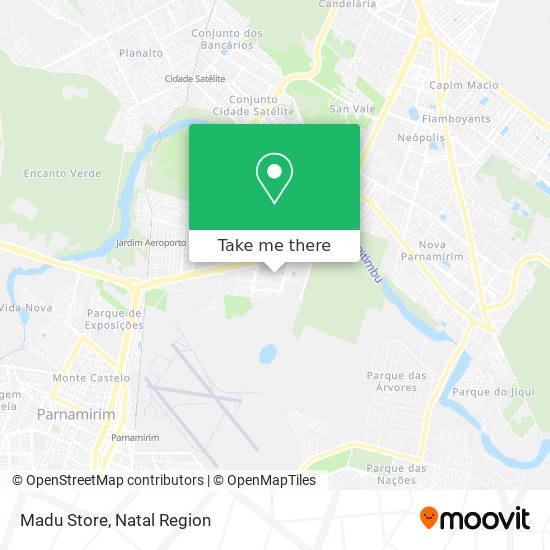 Madu Store map