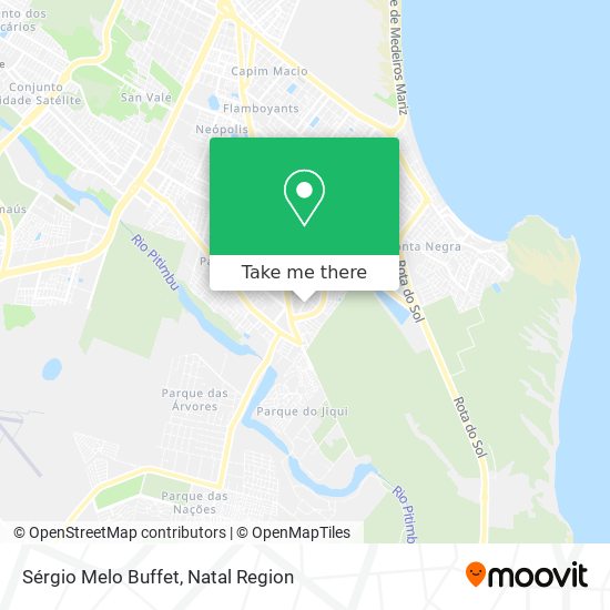 Sérgio Melo Buffet map