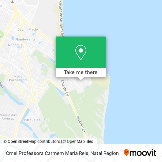 Cmei Professora Carmem Maria Reis map