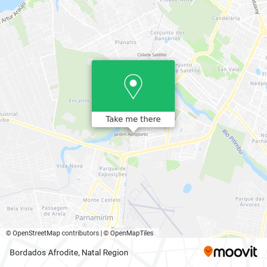 Bordados Afrodite map