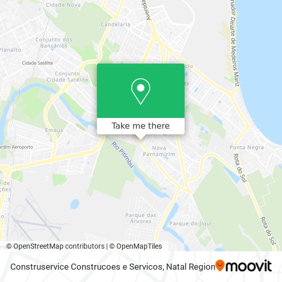 Mapa Construservice Construcoes e Servicos