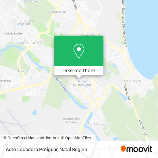 Auto Locadora Potiguar map