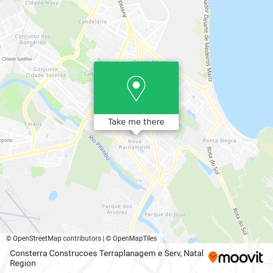 Consterra Construcoes Terraplanagem e Serv map