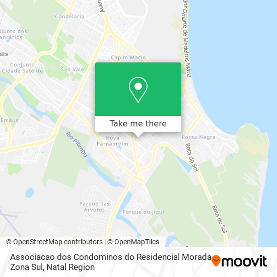 Associacao dos Condominos do Residencial Morada Zona Sul map